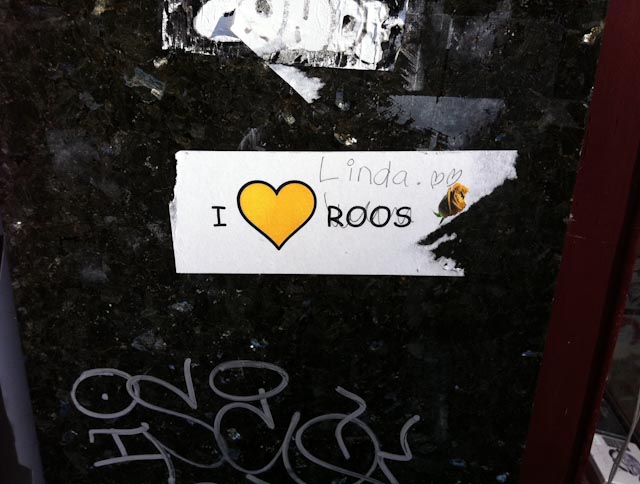 Roos, of nee- Linda!