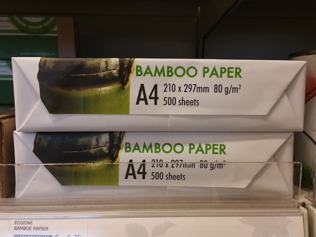 2777: Printen Op Bamboe