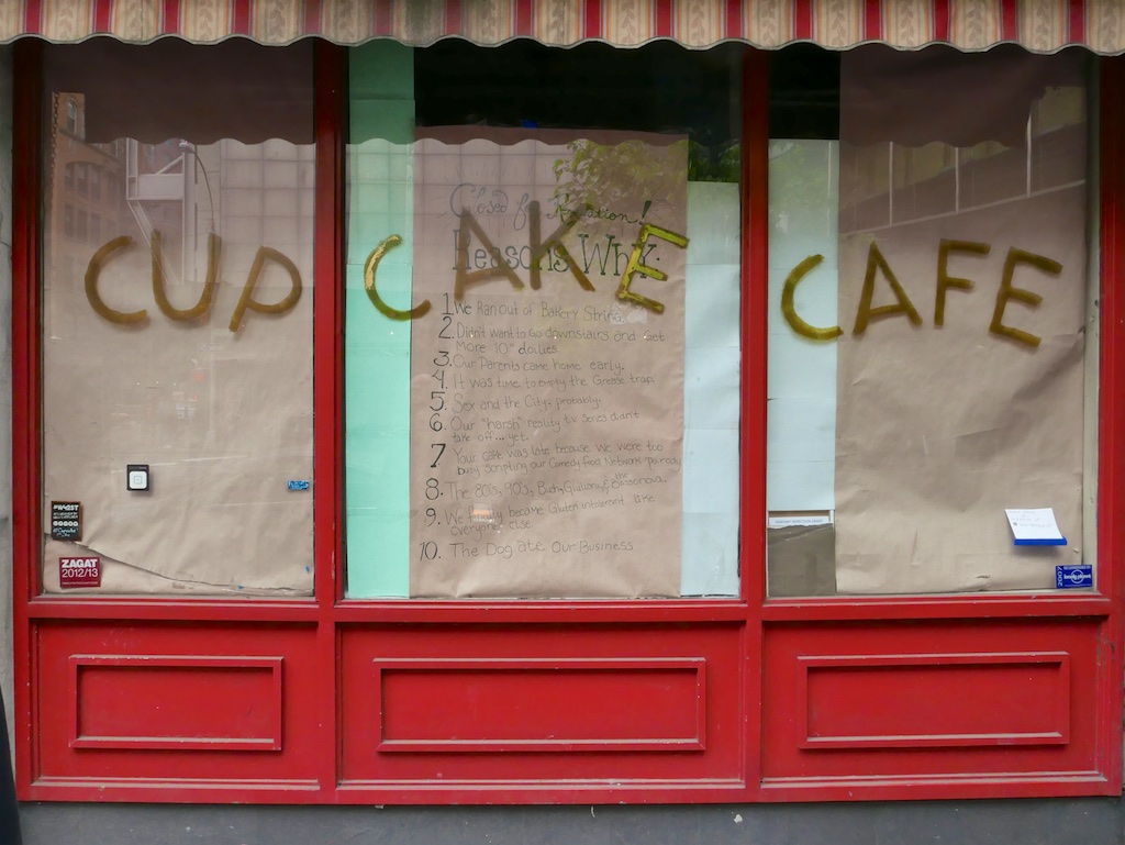 closed Cake shop